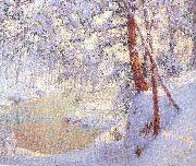 Palmer, Walter Launt Winter Light and Shadows oil painting on canvas